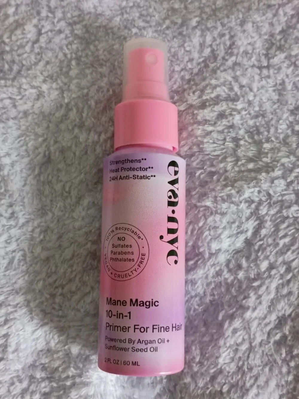 Eva NYC mane magic 10 in 1 mane primer for fine hair full size and travel size